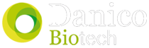 Danico Biotech Logo, Federgabel und Kettenöl umweltfreundlich auf pflanzlicher Basis