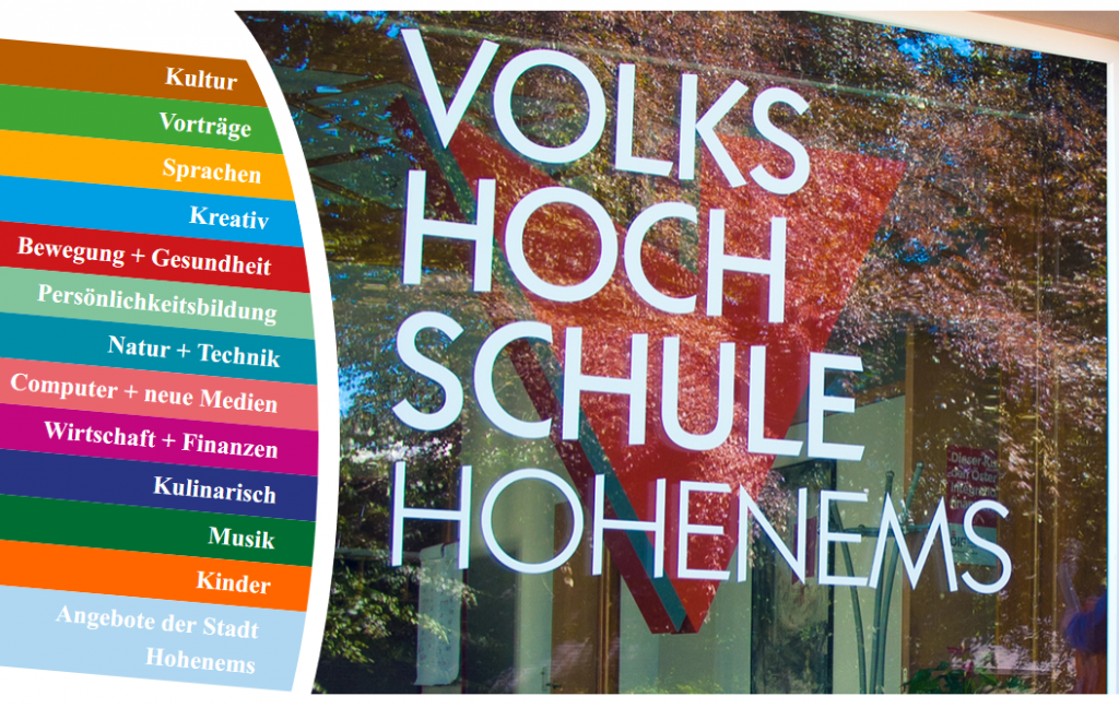 VHS-Hohenems Logo, Volkshochschule Hohenems